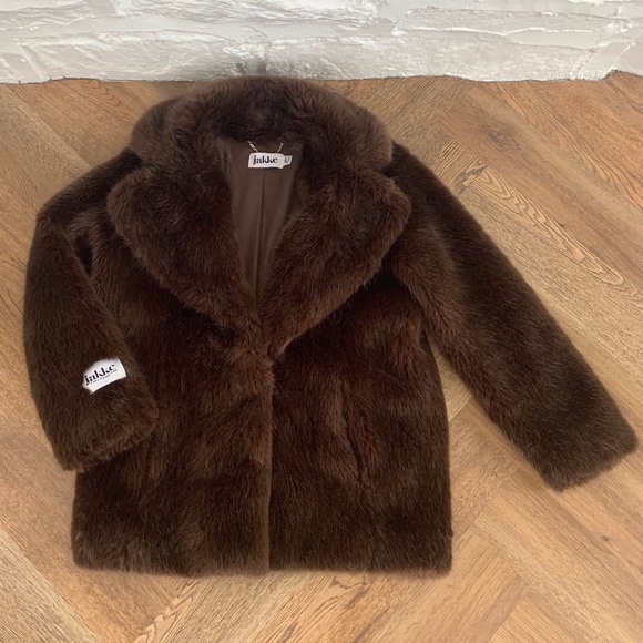 Heather Jakke Faux Fur Designer coat (London, UK) - Picture 2 of 4